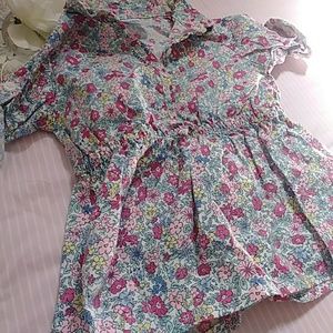 Carter's flowered top